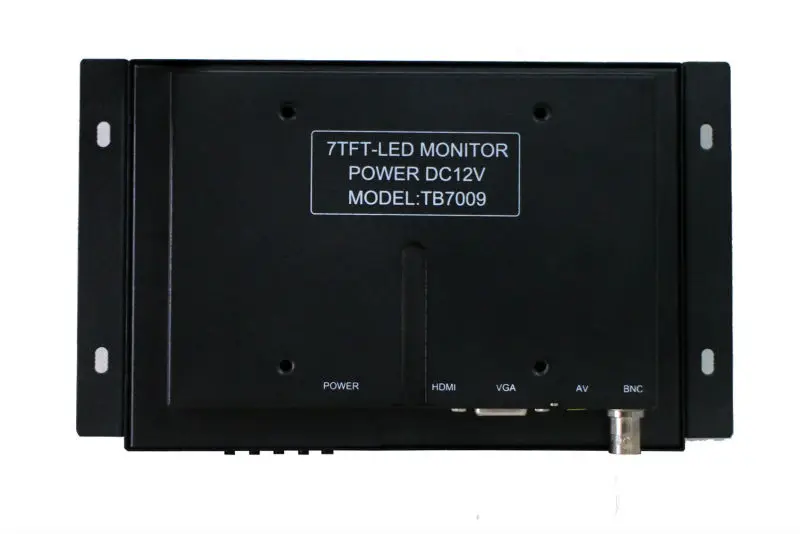 7 дюймовый промышленный монитор с открытой рамой входом HDMI/AV/VGA/BNC TFT светодиодный