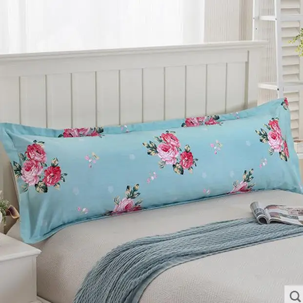 Бесплатная доставка хлопок двойная наволочка m1.5 1 2 метров в длину на парные