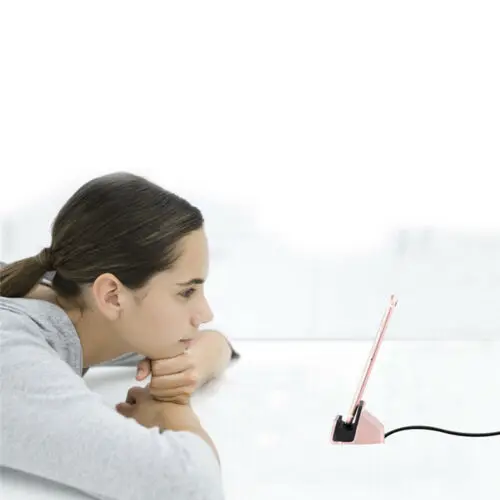 Новинка Лидер продаж зарядная док станция подсветка для Huawei P10 IPhone X Samsung Type C