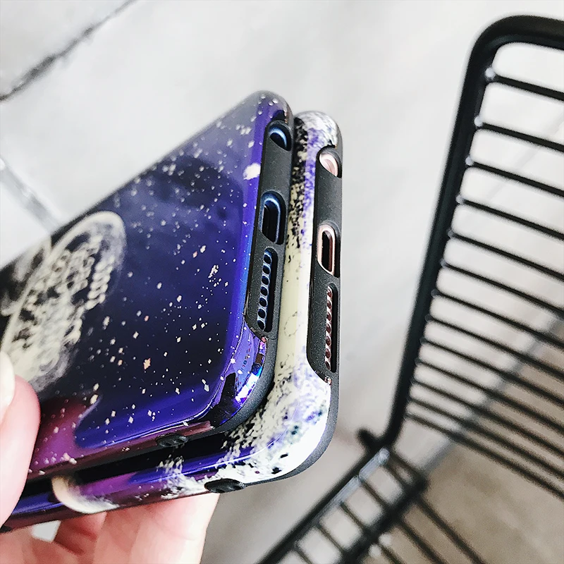 YHBBCASES Blu-ray Phone Case For Huawei P20 Pro Honor 10 Mete Nova 2S Cases Cartoon Ear Starry Interstellar Soft Cover |