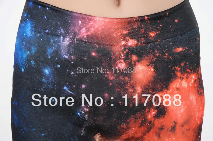 ML7603 женские горячие сексуальные панковские новые брюки Галактика Космос Звезда - Фото №1