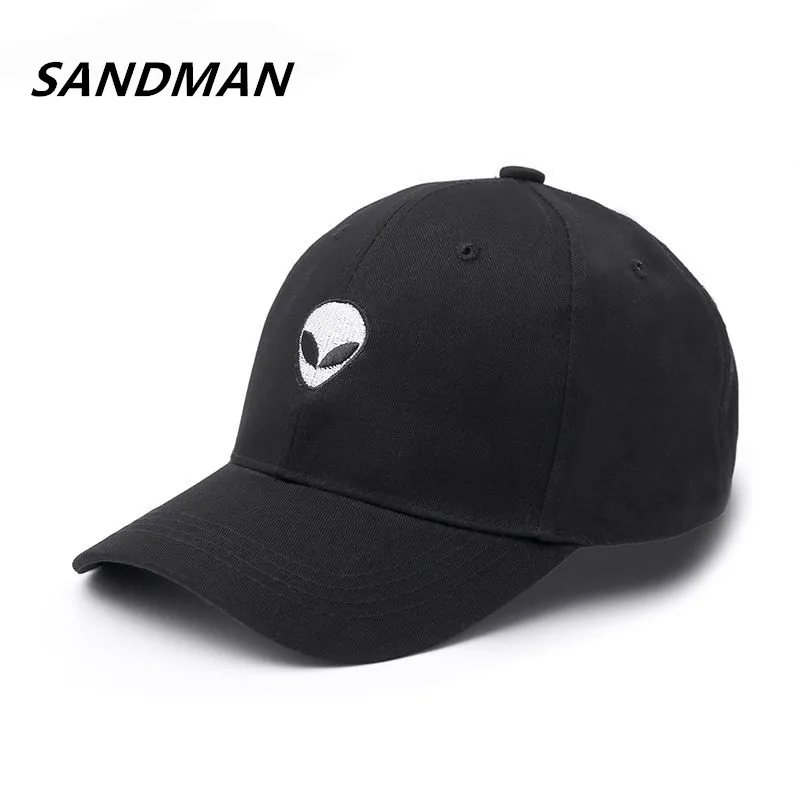 Новая мода инопланетяне Snapback Кепка Outstar блюдце пространство E.T НЛО Кепка черная тканевая Кепка-бейсболка хип хоп шляпа папа шляпа для мужчин и женщин