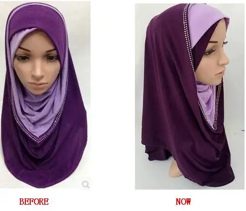 Распродажа! мусульманский хиджаб большой длинный | Тематическая одежда и