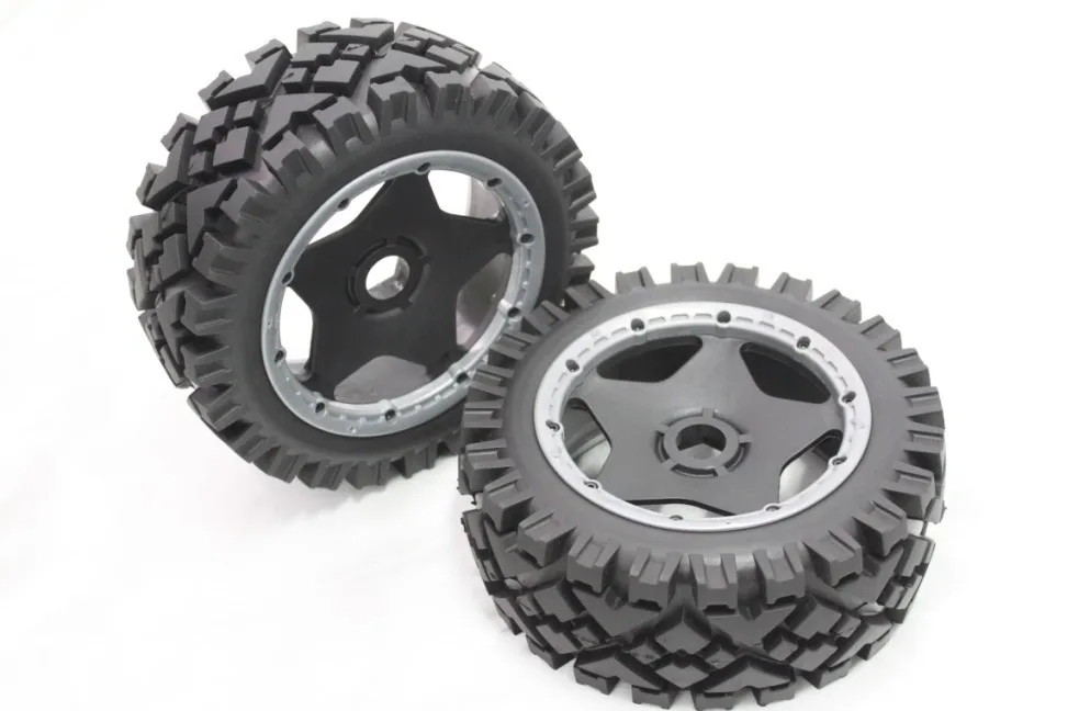 

baja 5b All -terrian front completed set with black rim