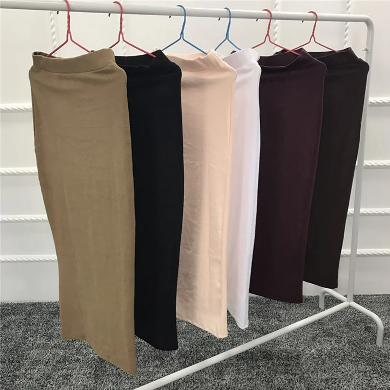 Vestidos Faldas Mujer Moda ОАЭ абайя Дубай Кафтан мусульманская длинная облегающая макси юбка платье для женщин турецкие исламские юбки Одежда