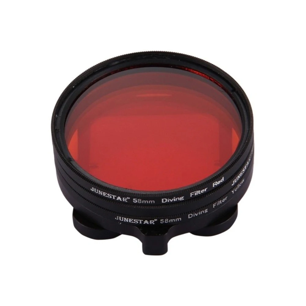 Набор фильтров для дайвинга красный желтый Magenta Цветной фильтр объектива GoPro Hero 5 6
