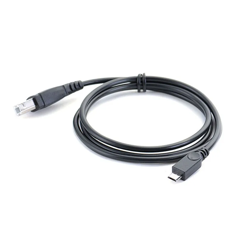 Кабель-переходник OTG с Micro USB папа на USB2.0 B m 1 м | Электроника