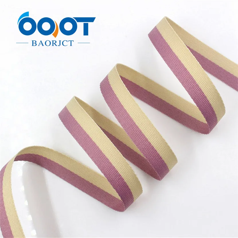 I-181103-116 OOOT BAORJCT I-181103-114, 16 мм, 10 ярдов, двухсторонняя Двусторонняя полосатая лента, ручная работа, бант, головной убор, подарочная упаковка - Цвет: I-181103-116