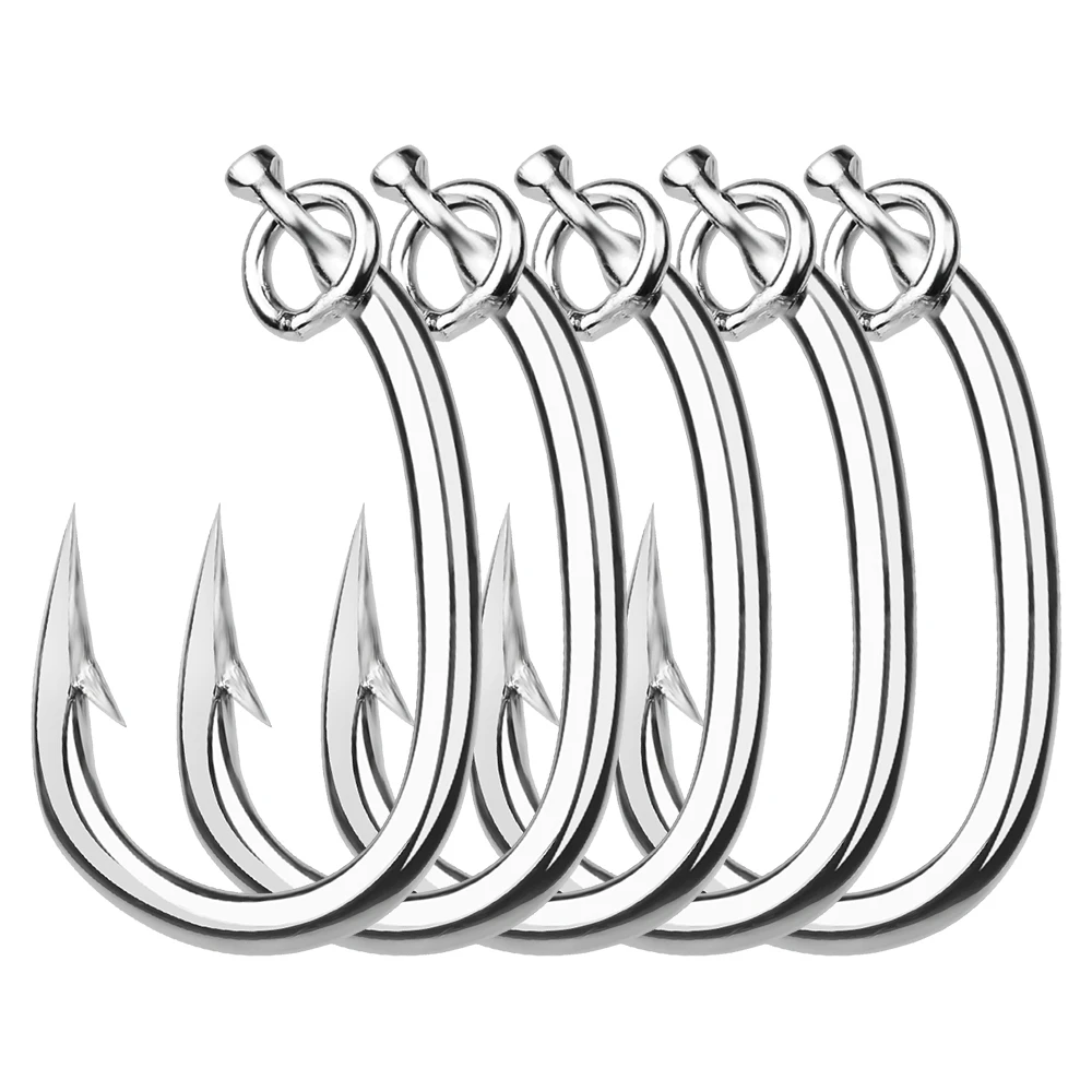 20pc PRO BEROS бренд Морской рыболовный крючок для тунца 10/0 #-16/0 # модель из нержавеющей