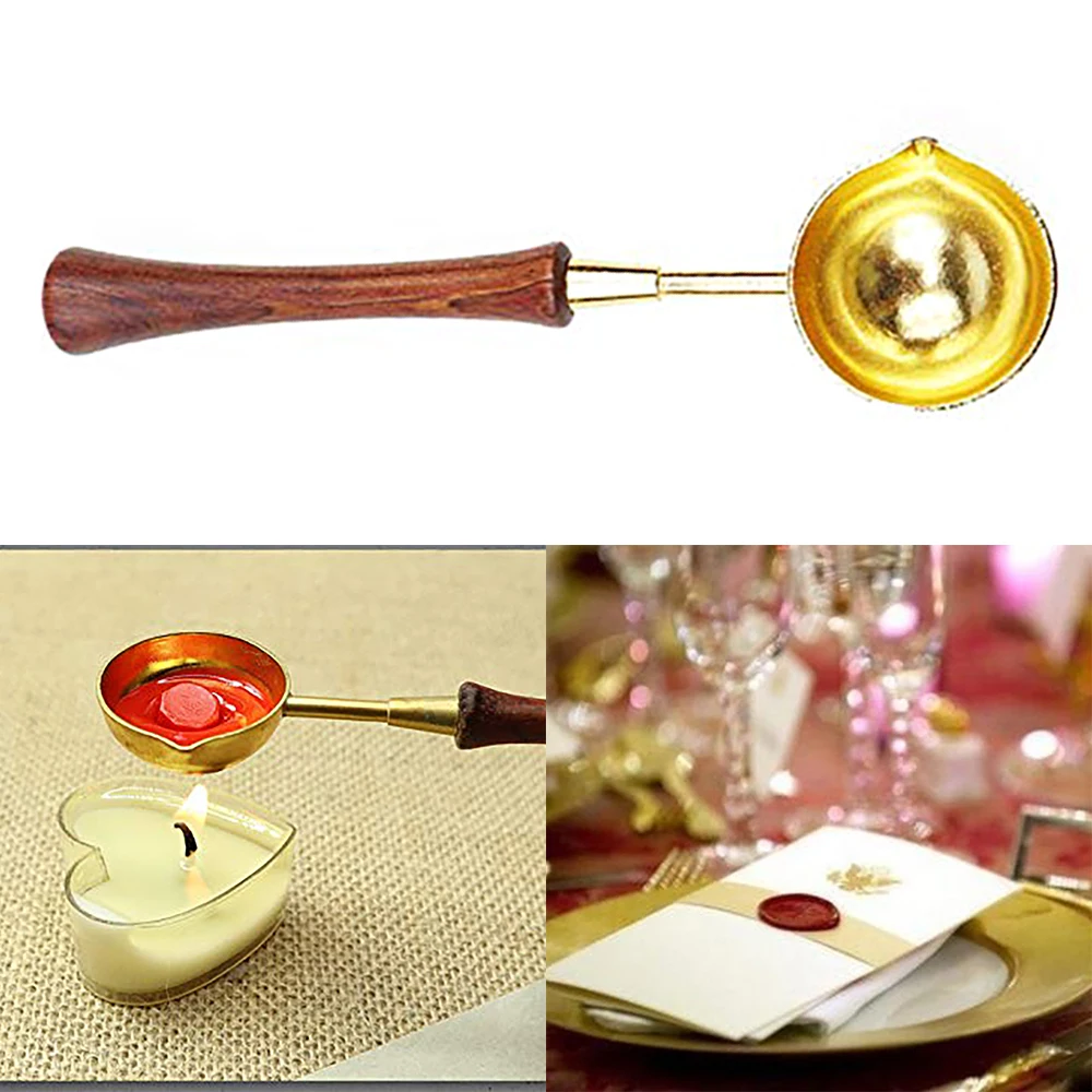 1 шт. дерево Металл Винтаж воск уплотнение бусины палочки теплее Воск плавление