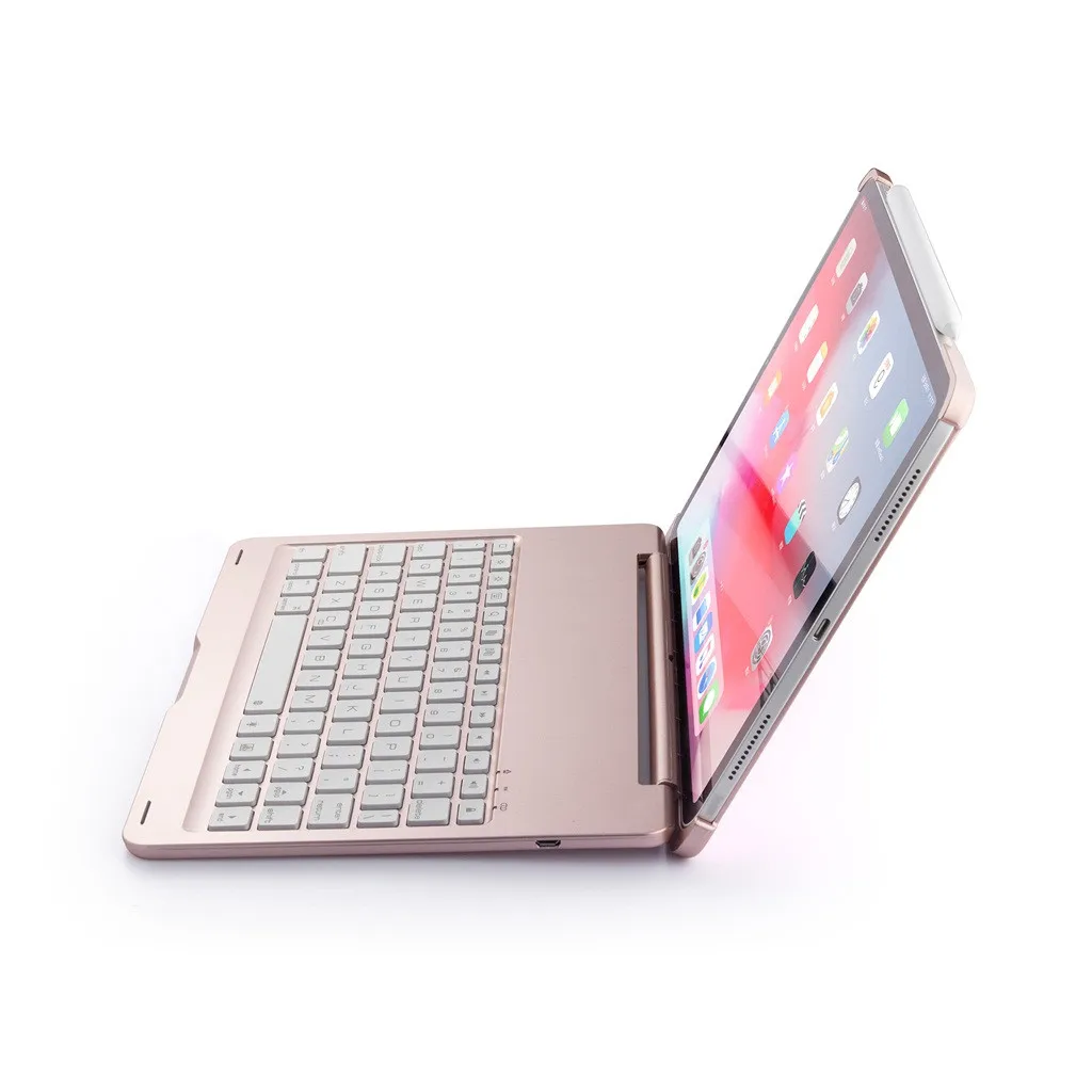 Тонкий чехол для клавиатуры из алюминиевого сплава с подсветкой Apple iPad Pro 11