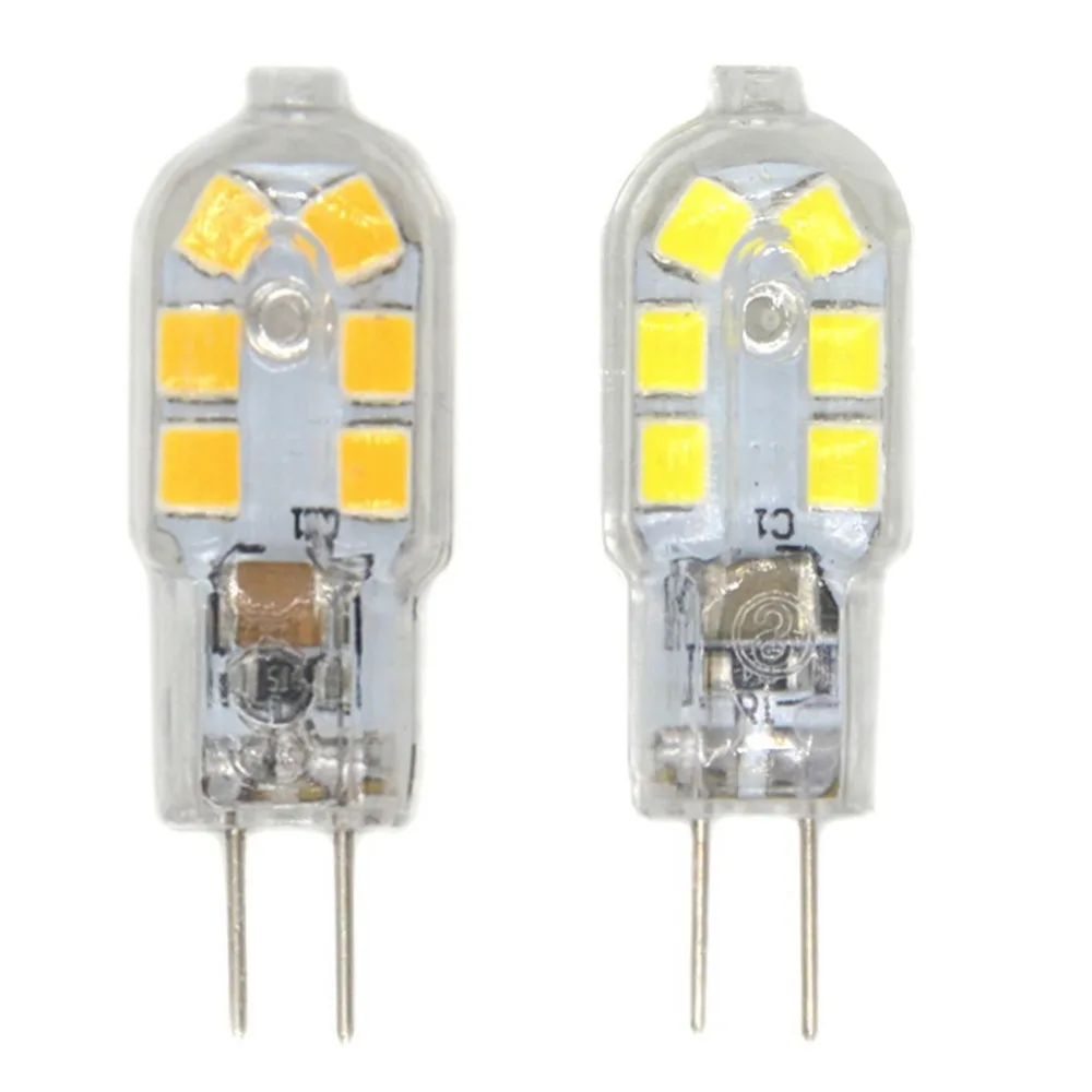Светодиодная мини-лампа G4 1 5 Вт AC/DC12V SMD 2835 10 шт. сменная галогенная лампа с углом