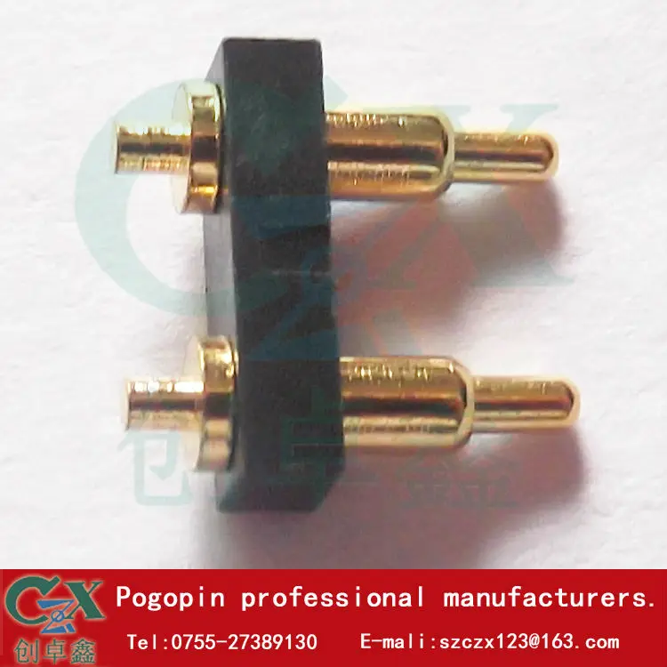 2 контактный соединитель расстояние 4 0 сигнал батареи пружинная игла pogo pin