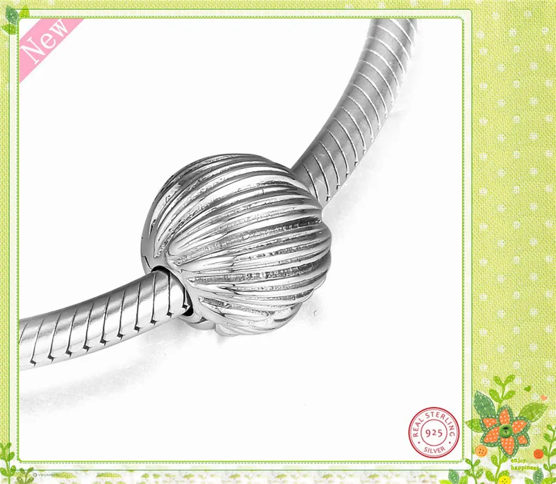 Семена элегантности браслет-бусы для женщин ювелирных изделий DIY Fit PANDORA талисманы Серебро 925 CL056