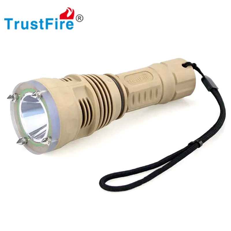 TrustFire DF001 CREE XM L2 650 люмен светодиодный фонарик для дайвинга (1x26650)|Фонарики и