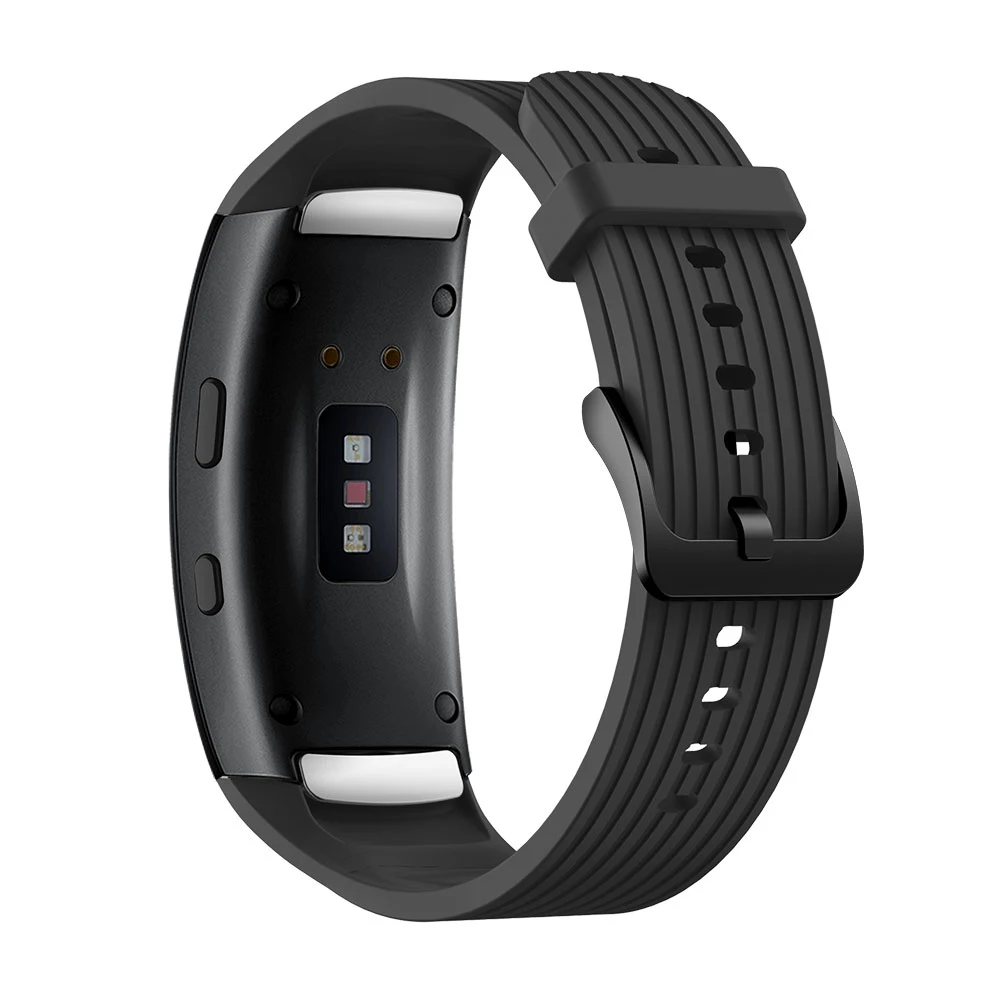 S/L силиконовый ремешок для часов samsung gear Fit 2 Pro умный Браслет SM R365 оригинальный 1:1