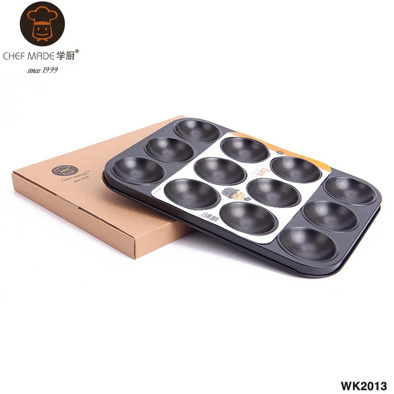 12 Чашки тары Пан Плесень Фондант торт хлеб десертов хлебобулочных плесень