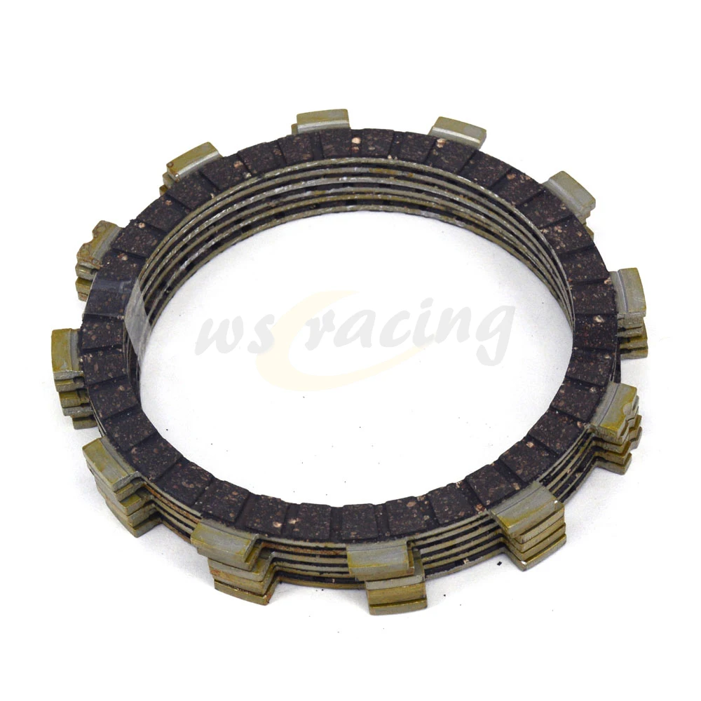 

6 Pcs Motorcycle Engine Parts Clutch Friction Plates Fit For SUZUKI DR200SE 96-13 RV200 02-16 RV200Z 03-04 SP200 LT230S LT250R