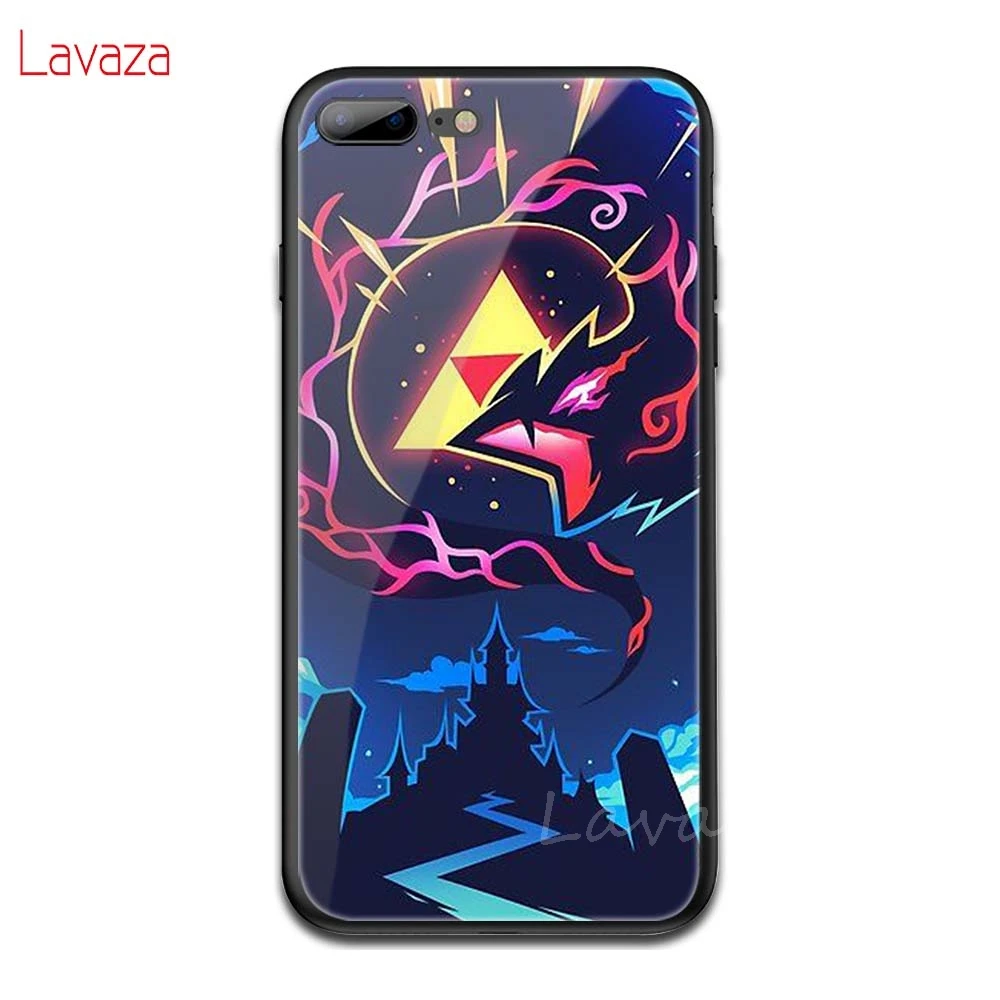 TG2 Мягкий чехол Lavaza Legend of Zelda из закаленного стекла для Apple iPhone 6 6 S 7 8 Plus 5 5S SE X XS MAX XR TPU - Цвет: TG2
