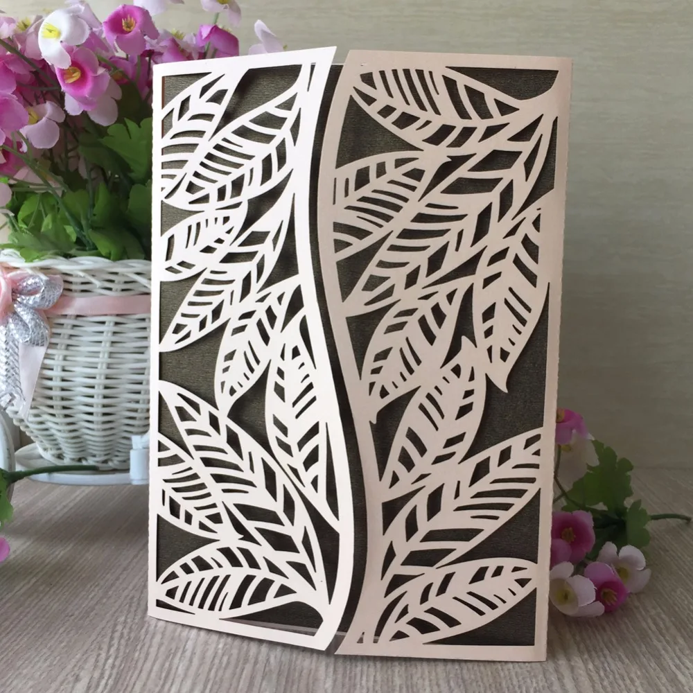 30psc/Лот Бесплатная доставка Лазерная резка конференции свадебные