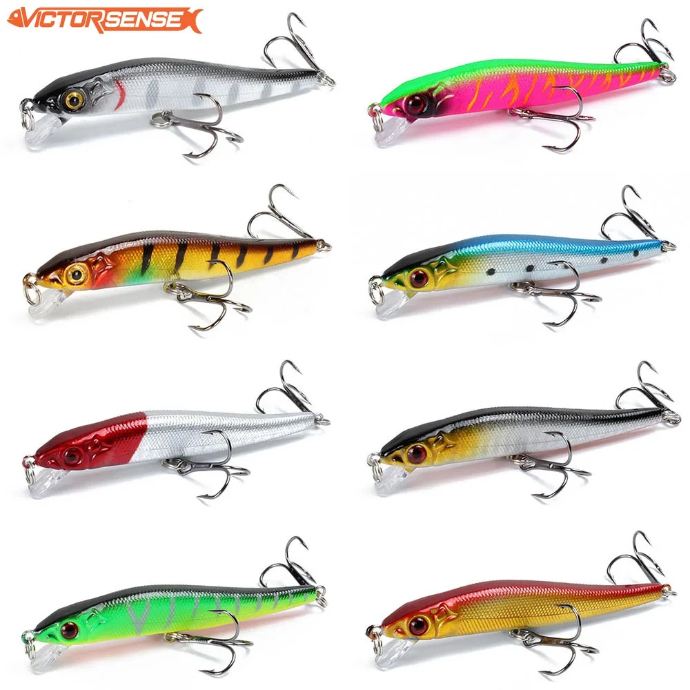 Victorsense рыболовные приманки Minnow 8 5 см 8g Crankba плавающая искусственная приманка для