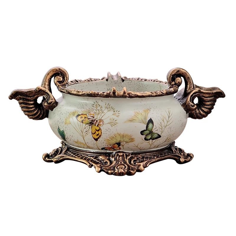 Украшения для сада в американском стиле настольная декоративная пепельница