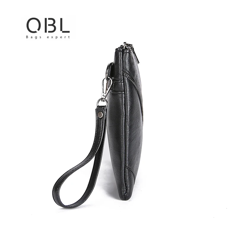 Бизнес для мужчин кожа конверт клатч сумочка новая мода высокое качество сумка