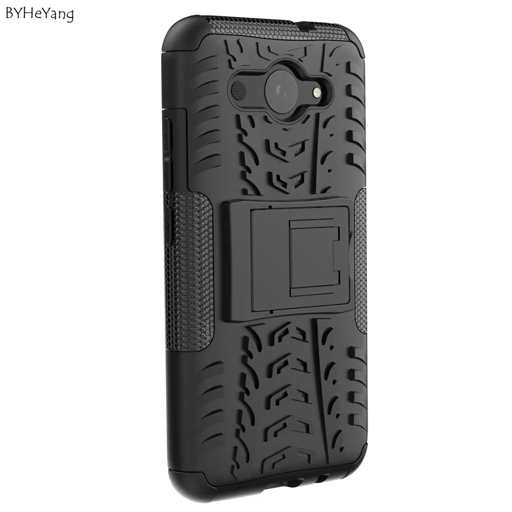 Byheyang чехол для Huawei Y3 2017 2018 CRO-L22 двухслойный защитный Funda Shell On (2018) TPU и PC |