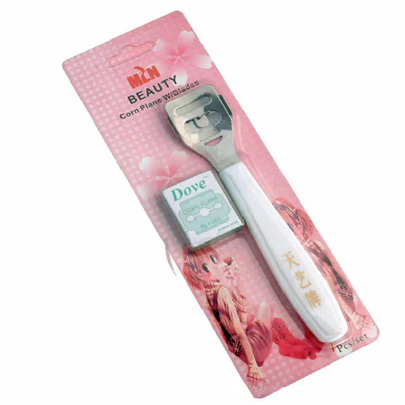 2018 женские белые мозоли ороговелости жесткий удаления кожи бритвы для ног