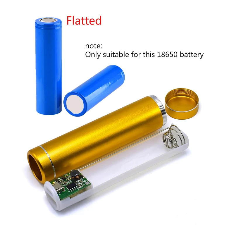 18650 батарея коробка портативный DIY USB мобильный Банк питания зарядное устройство