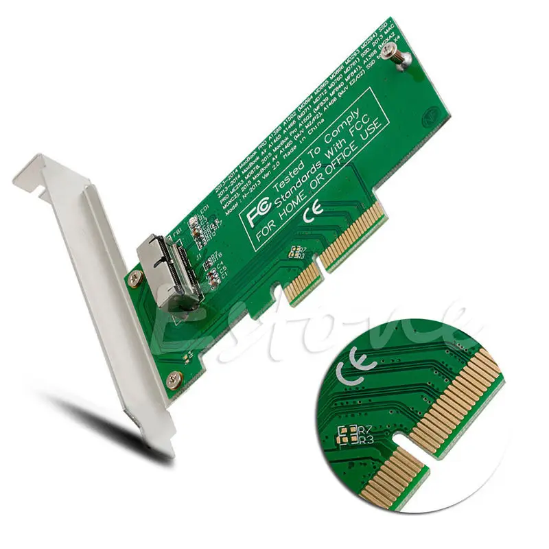 Адаптер для PCIe X4 2015 Apple MacBook Air A1465 Mac Pro MD878 ME253 SSD|Адаптеры карт памяти| |