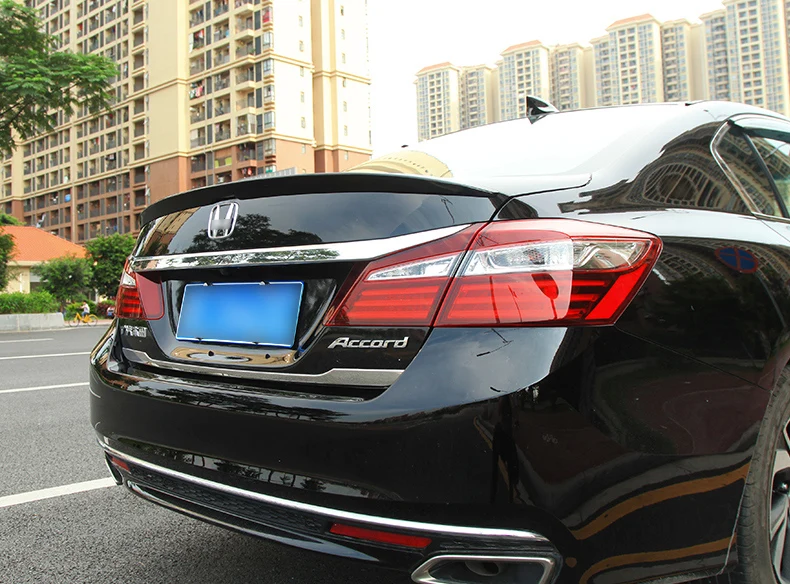 Lsrtw2017 abs автомобиля задний спойлер для honda accord 2012 2013 9th accord