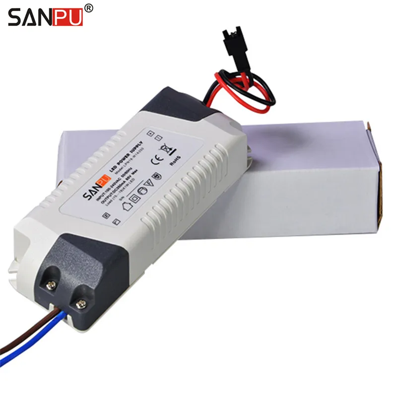 Sanpu smps 30 Вт 350mA 85 В постоянного тока с постоянным током светодиодный импульсный источник Питание драйвер(20. 30) x1W AC/DC 81-105 в трансформатор для Светодиодный s IP44