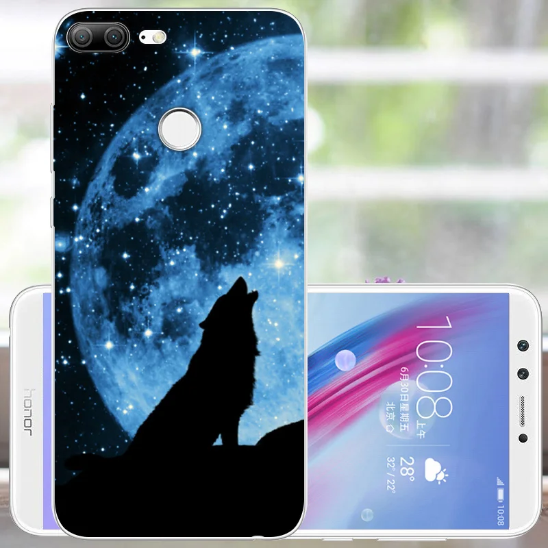 Мягкий чехол для huawei honor 9 lite силиконовый защитная задняя крышка бампер телефона