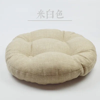 Подушка футон ручной работы подушечки для медитации уплотненный круг Большой