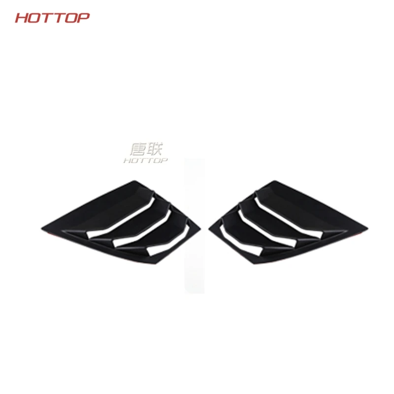 Matte black 2pcs 2 шт. для Mazda 3 Axela- задняя треугольная оконная декоративная полоска накладная розетка красный/глянцевый/углеродное волокно узор - Название цвета: Matte black 2pcs