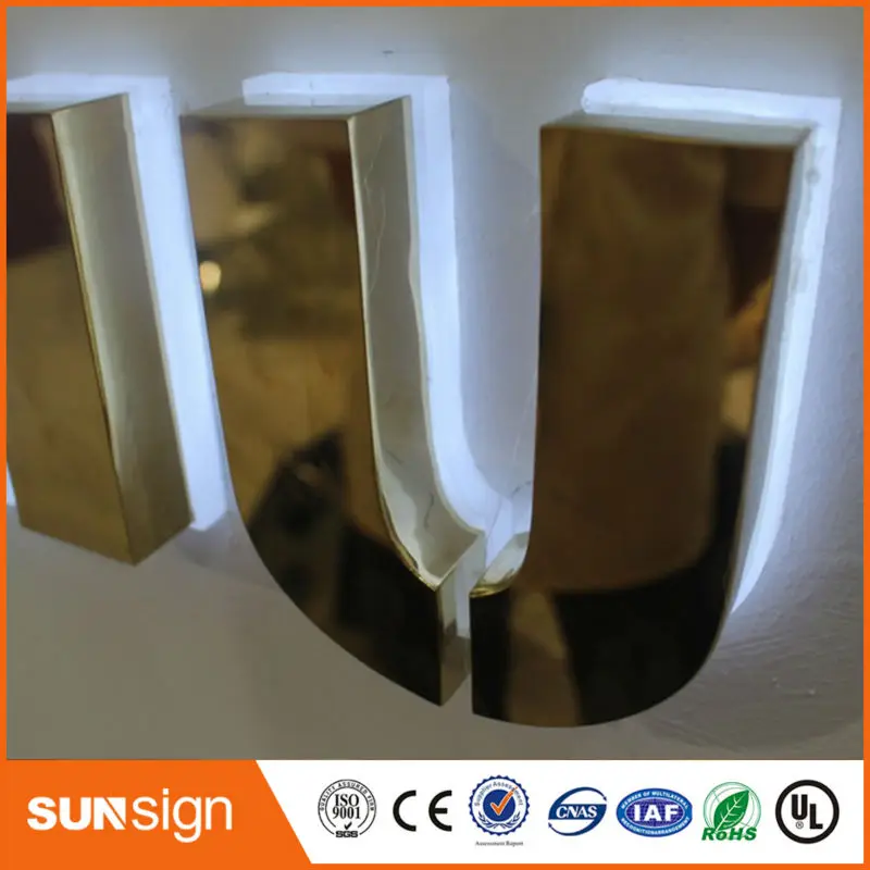 3d эффект буква со светодиодной подсветкой вывесок | Электронные компоненты и