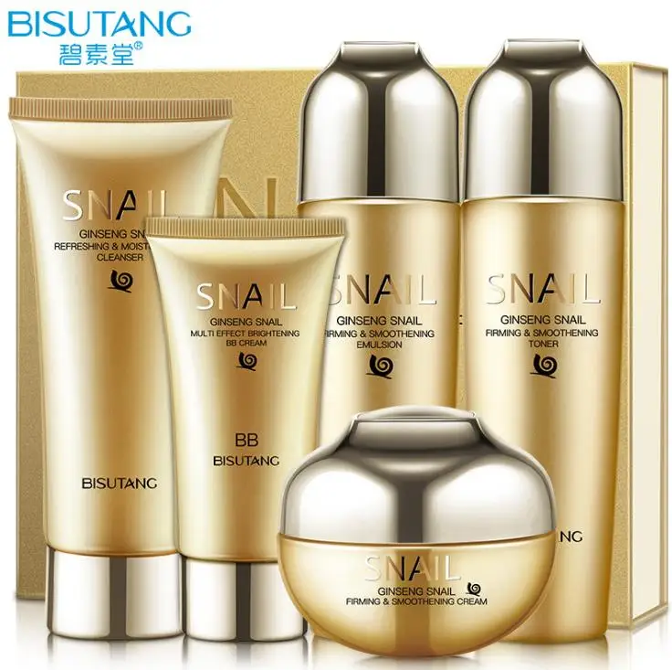 Bisutang Улитка Уход за кожей набор Essence крем BB Крема для век тонер умывания лица