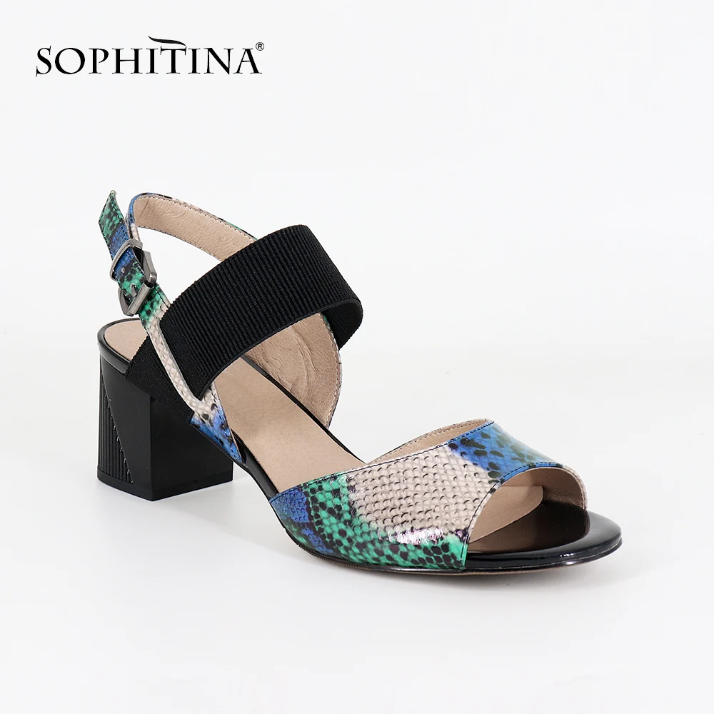 SOPHITINA/Большие размеры 36 43 женские босоножки Новинка 2020 года модная повседневная