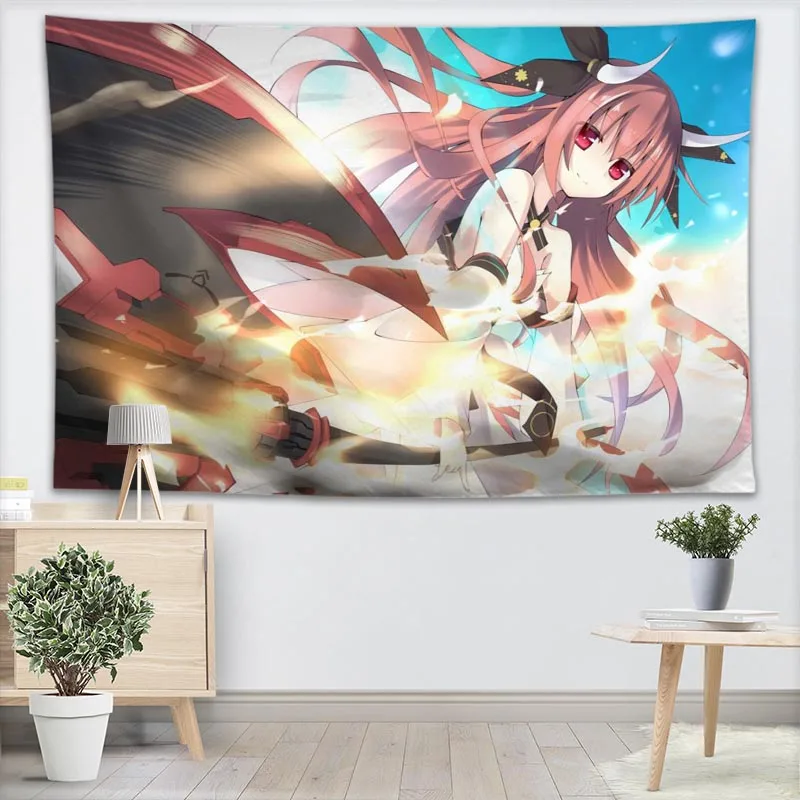 Настенный Гобелен Date A Live украшение для детской комнаты туристическая палатка