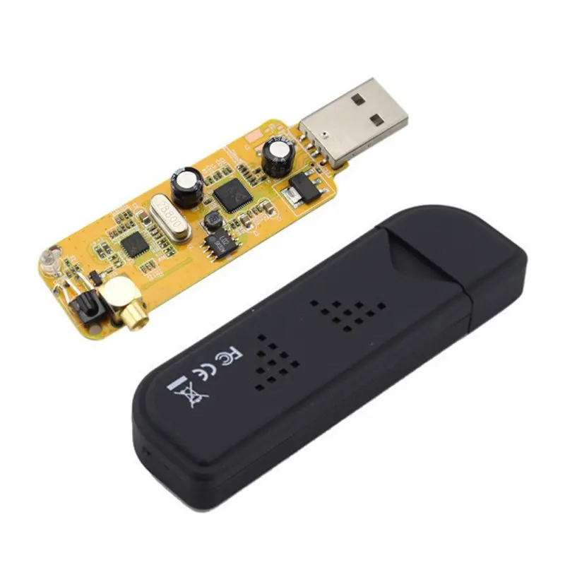Универсальный цифровой USB2.0 HDTV FM+ DAB DVB-T RTL2832U+ FC0012 Поддержка SDR тюнер приемник Горячая