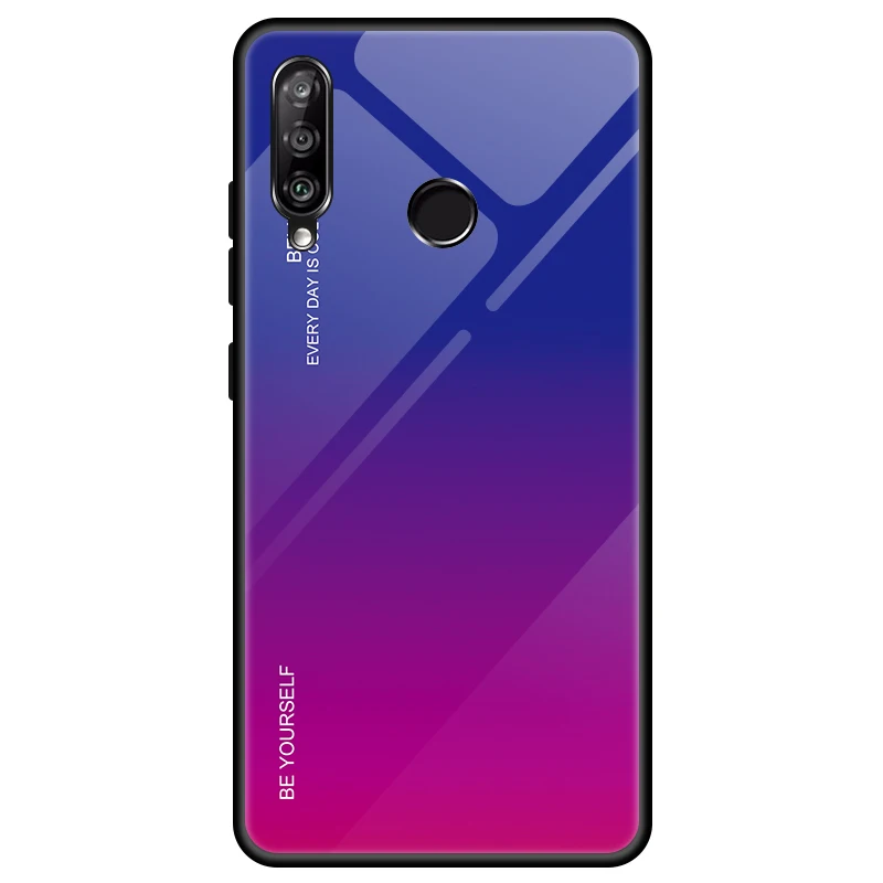 4 Градиент Стекло чехол для samsung A50 A30 A10 A20 A40 A60 A70 M20 Galaxy S10 S9 S8 A8 A6 плюс J4 J6 A7 A5 A7 чехол Крышка - Цвет: 4