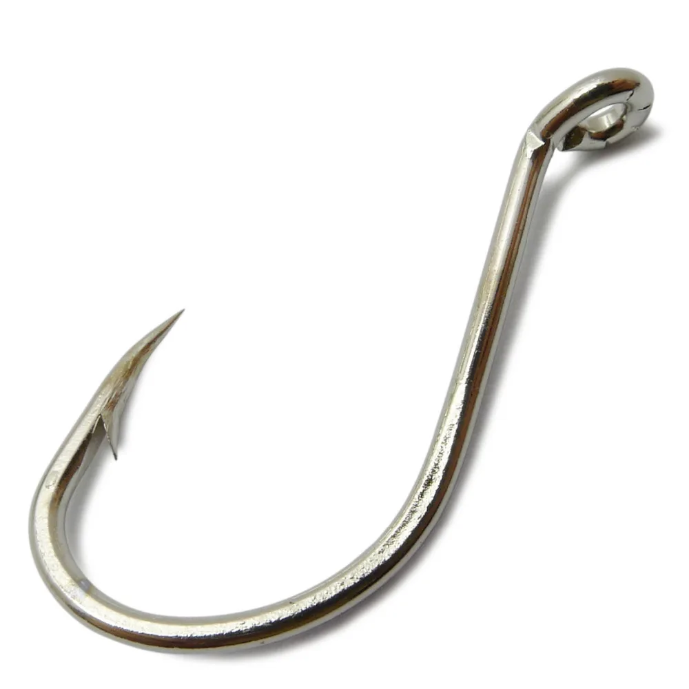 

Free Fisher 100 шт./компл. рыболовный крючок 8299, рыболовные аксессуары 4/0, джиг для приманки, большие одиночные крючки