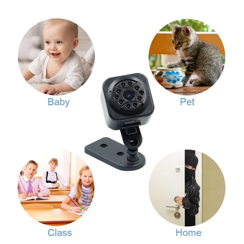 1080P HD Новый 2018 беспроводной wi fi IP мини камера ночное видение с обнаружения