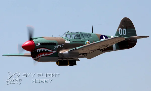 Полет в небе 2000 мм 2 м P40 Радиоуправляемый пропеллер самолет warbird|Радиоуправляемые