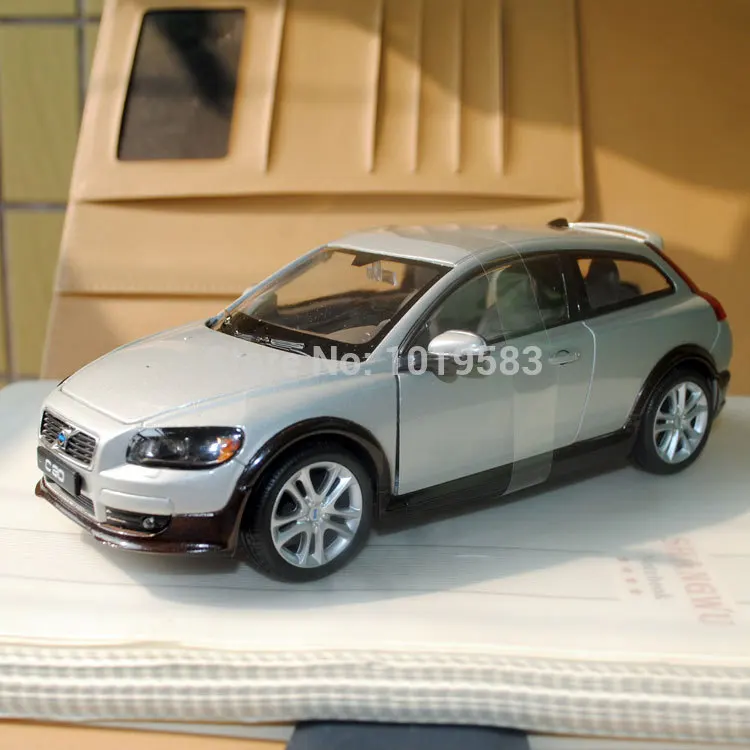 WELLY 1/24 масштаб VOLVO C30 литая под давлением металлическая модель автомобиля игрушка для коллекции, подарков, детей, украшения