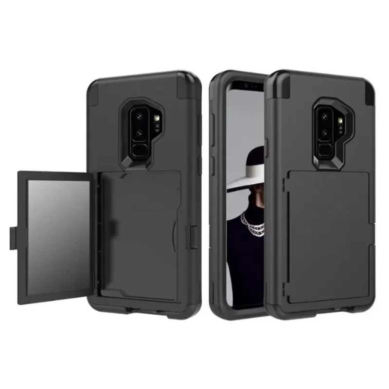 Сверхпрочный Противоскользящий бронированный чехол для телефона Samsung S9 с