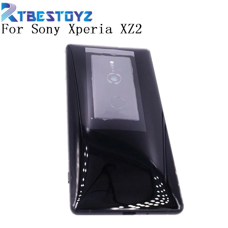 Оригинал для Sony Xperia XZ2 H8216 H8266 H8276 H8296 задняя крышка батарейного отсека стеклянная