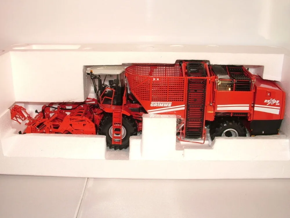 ROS 1:32, Grimme Rexor 620, сахарная свекла, комбайн, сельскохозяйственная техника, литье под давлением, Игрушечная модель для украшения коллекции