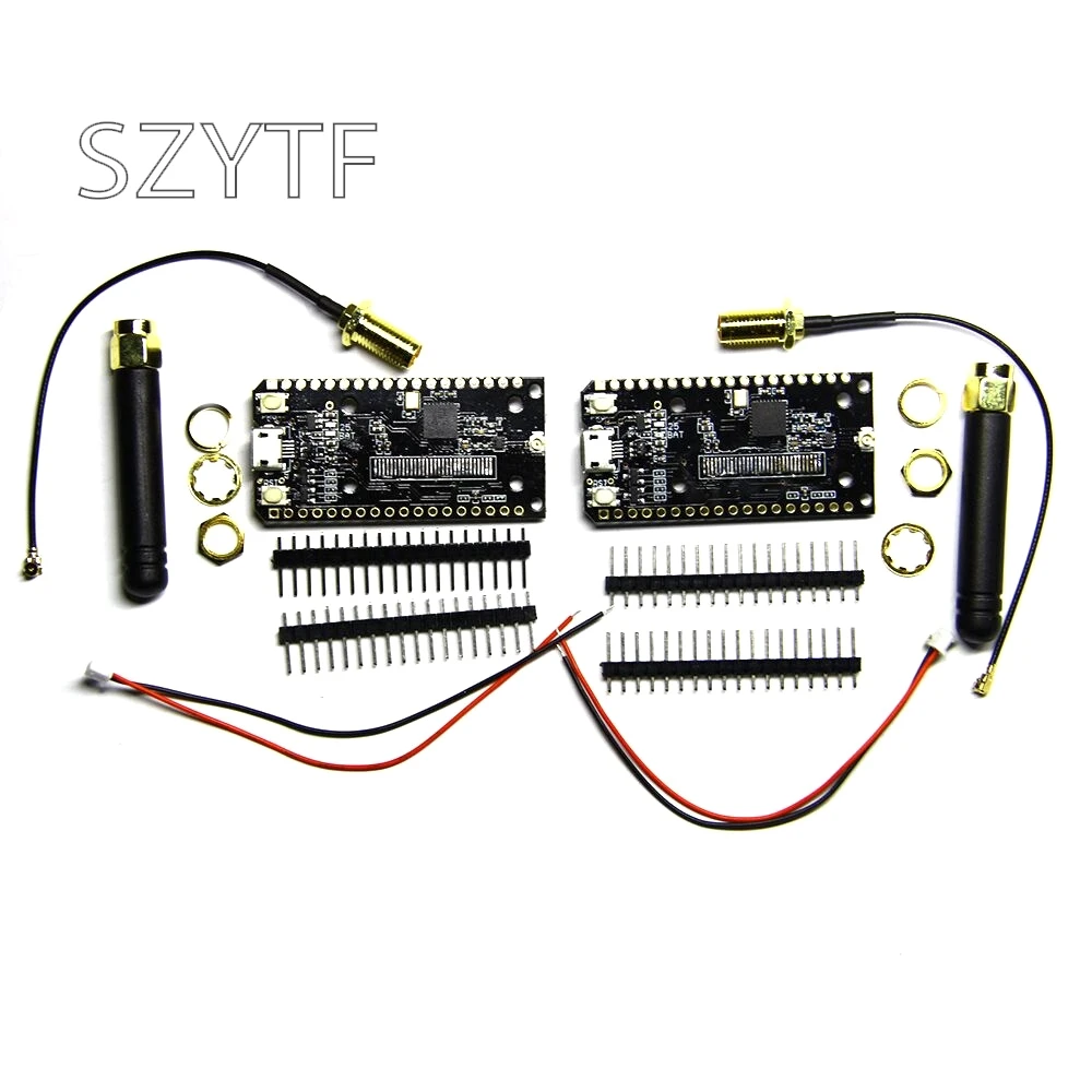 2 шт. TTGO ESP32 SX1276 LoRa 868/915 МГц макетной Платы Bluetooth WiFi электронный модуль|Интегральные